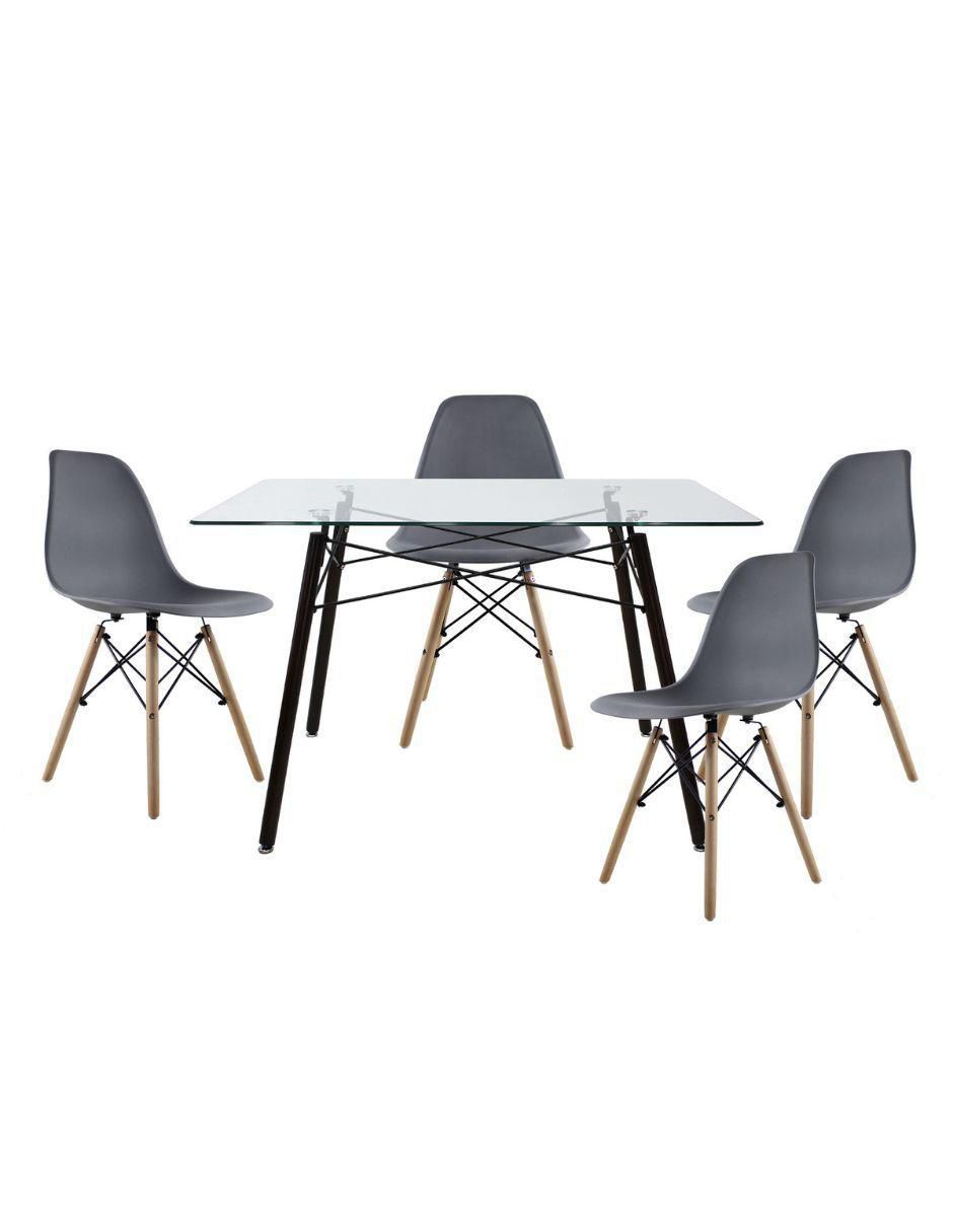 Comedor para 4 personas de cristal Comedor para 4 personas de cristal