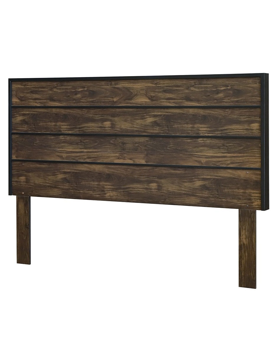 Cabecera Heston de madera nogal 2