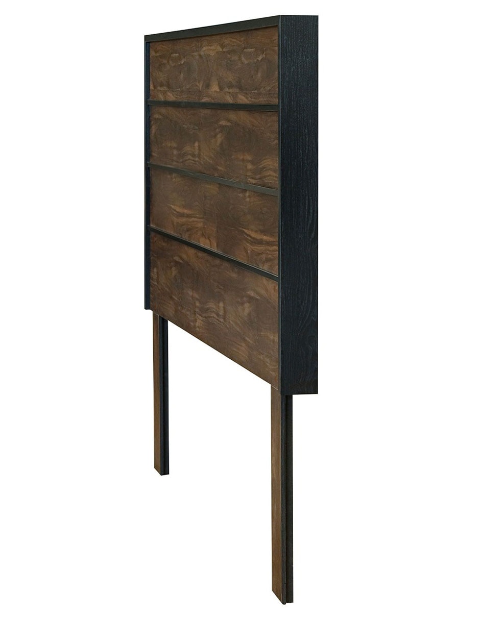 Cabecera Heston de madera nogal 4