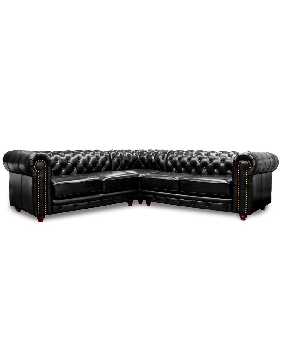 Sala modular confortopiel chesterfield de piel