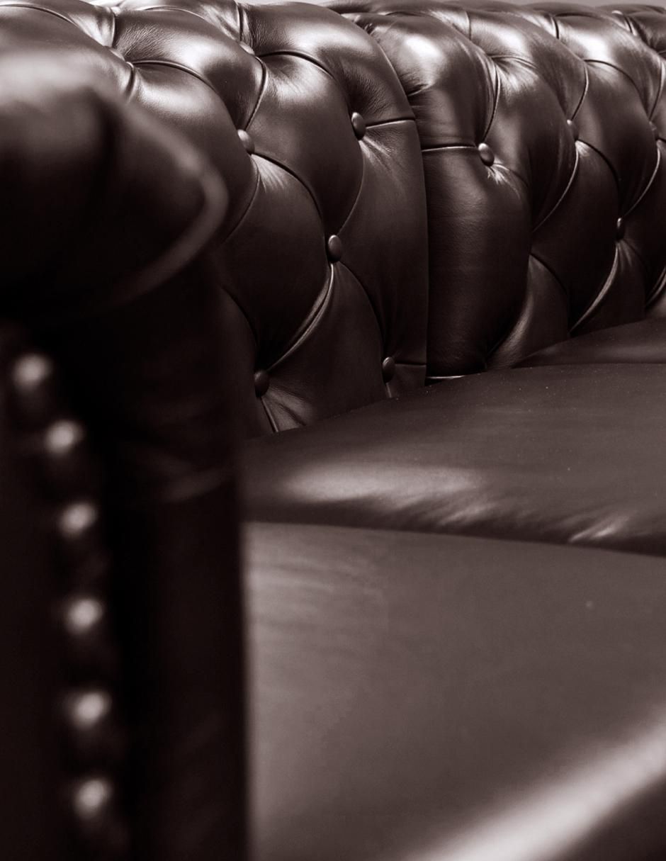 Sala modular Chesterfield de piel 4