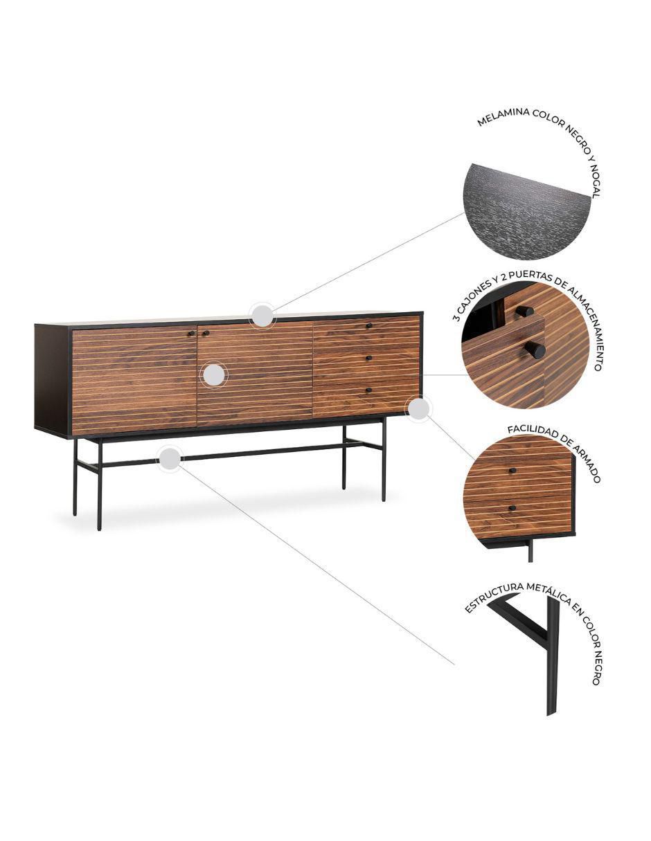 Credenza Piamonte de madera 4