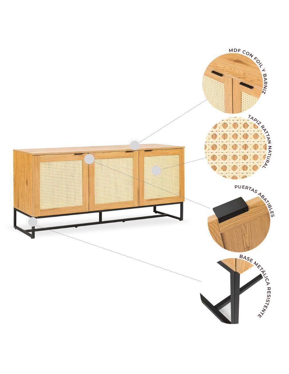 Credenza Xelha de madera 5