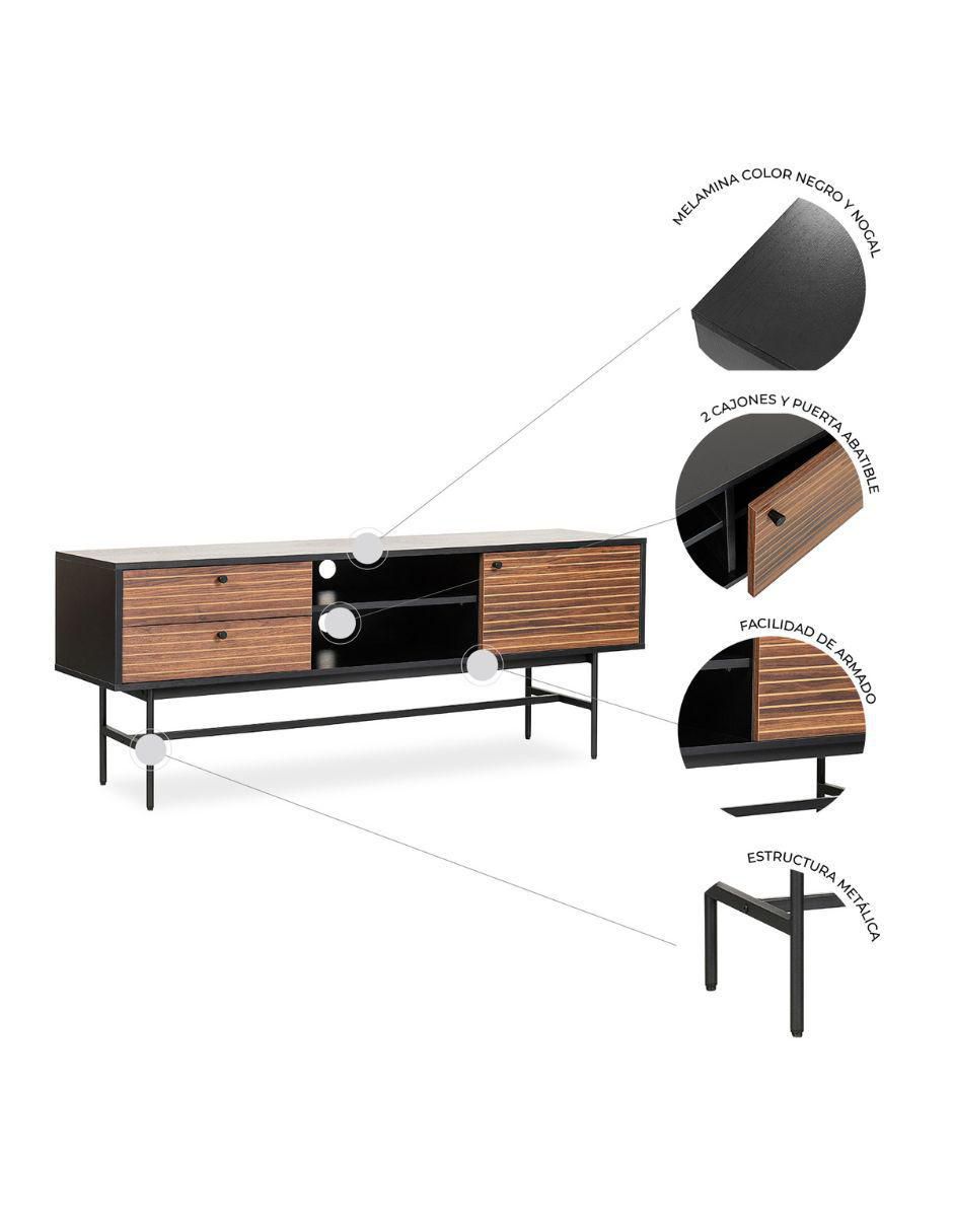 Mueble de tv Piamonte de madera 3