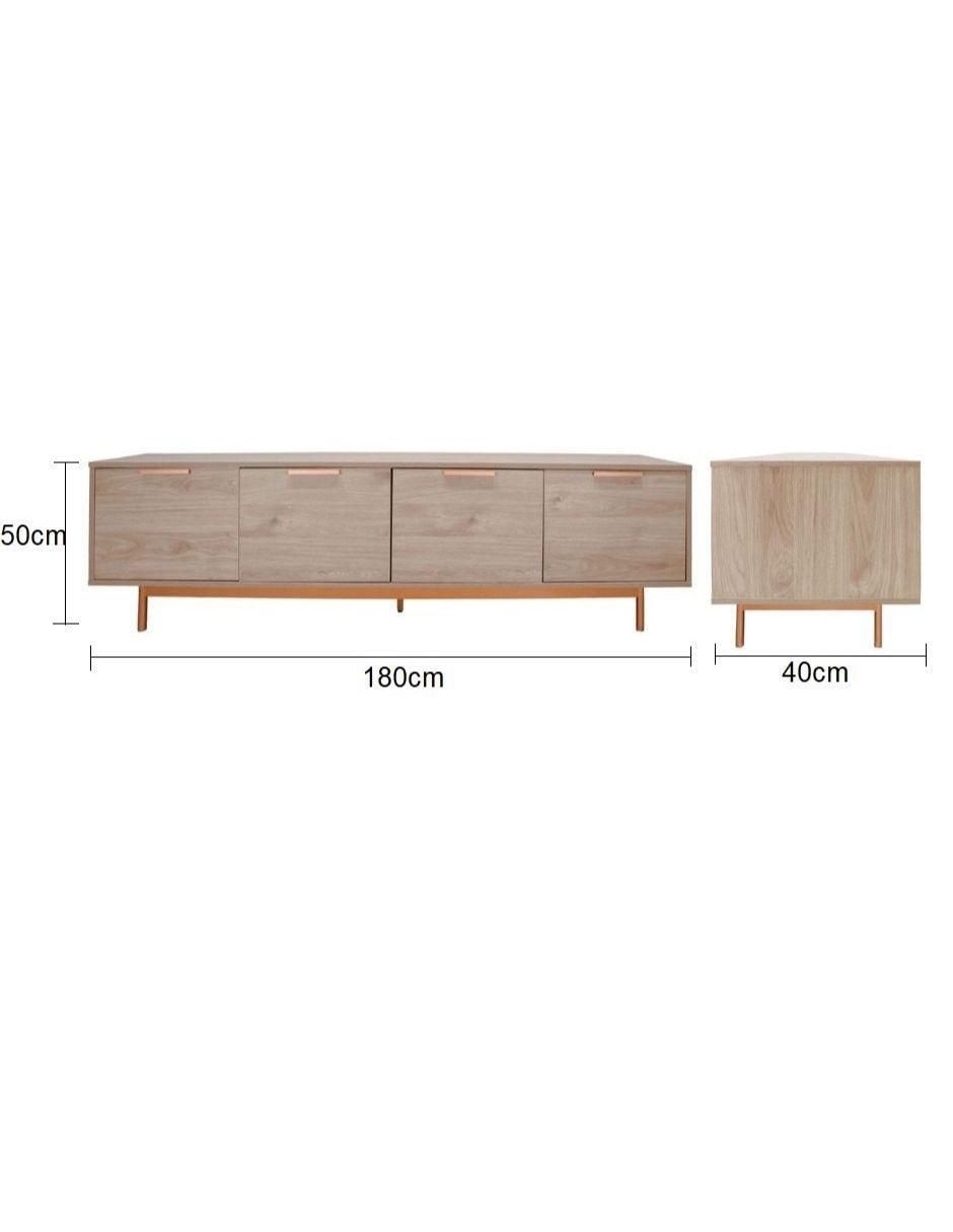 Mueble de tv Tramonti de madera 9