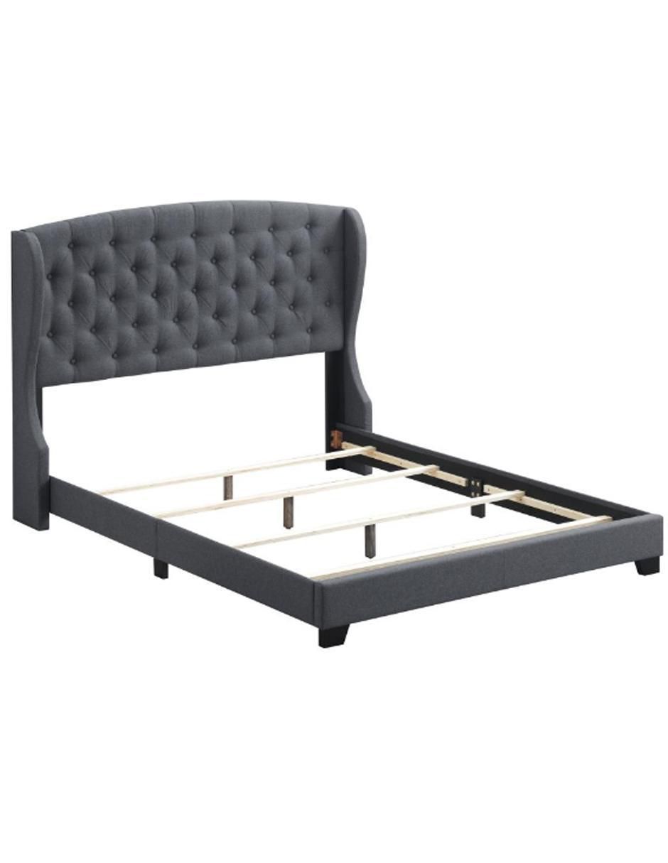 Cama de madera queen size