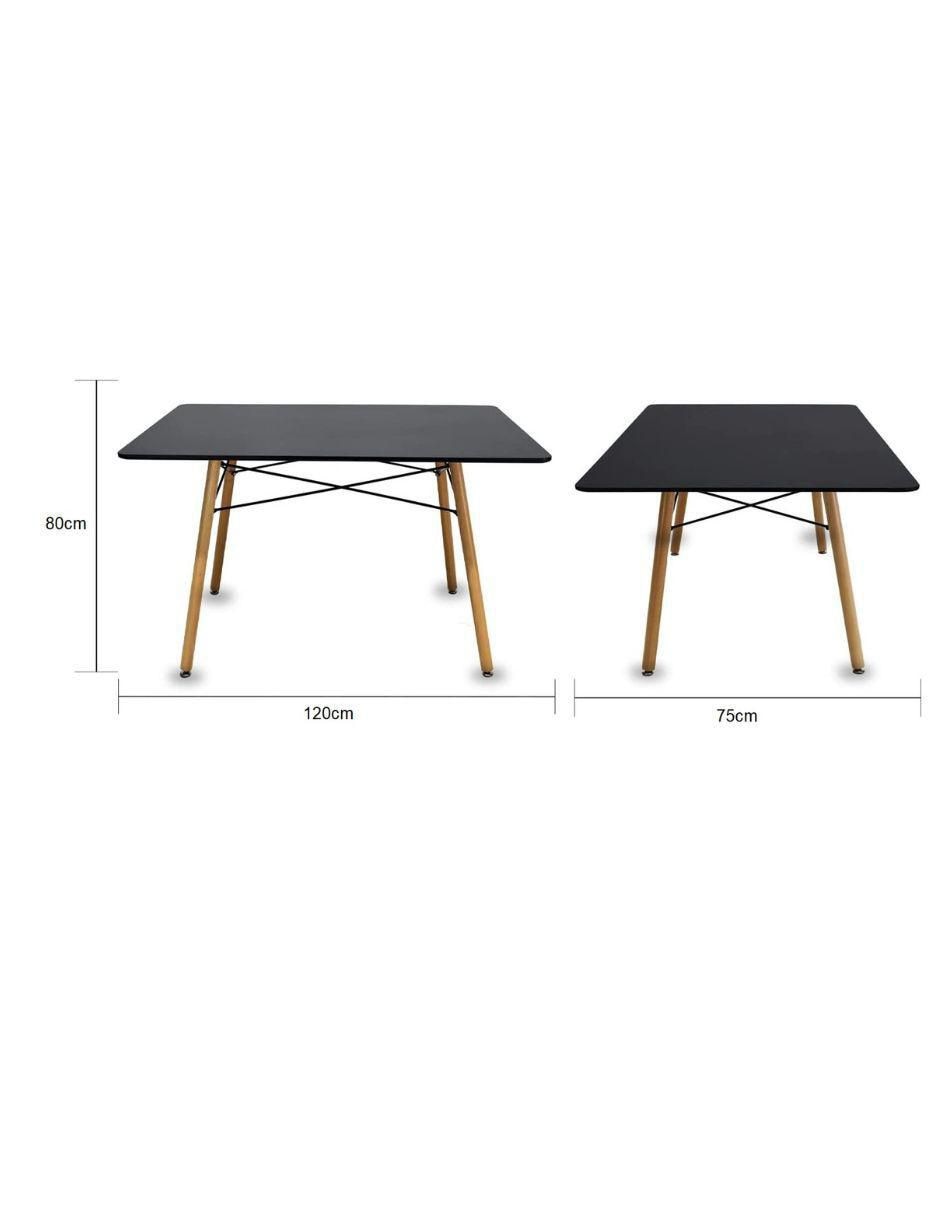 Mesa mundo in oslo 120x80 muebles de melamina