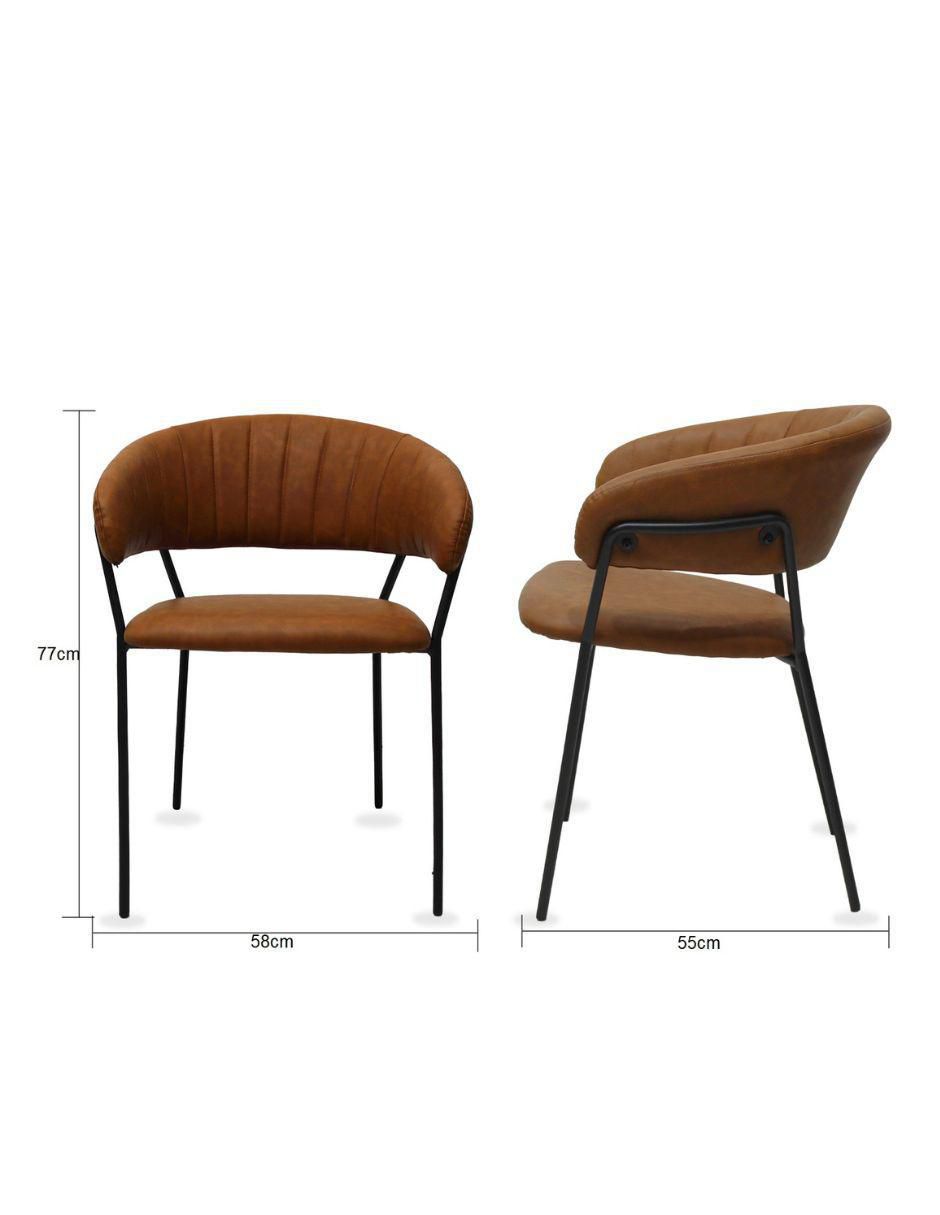 Juego de sillas 2 piezas Caseres Muebles de tela 9