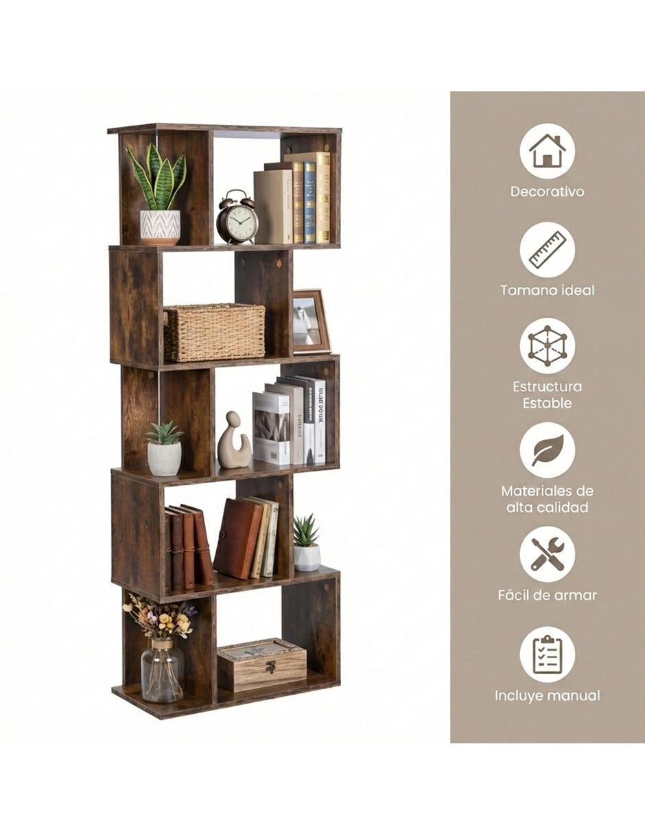 Librero armable Shelf de MDF 7