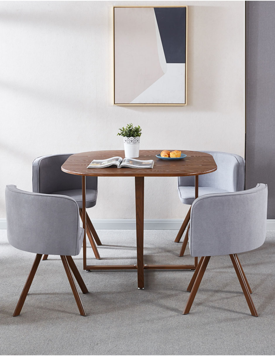 Antecomedor Teca para 4 personas 11