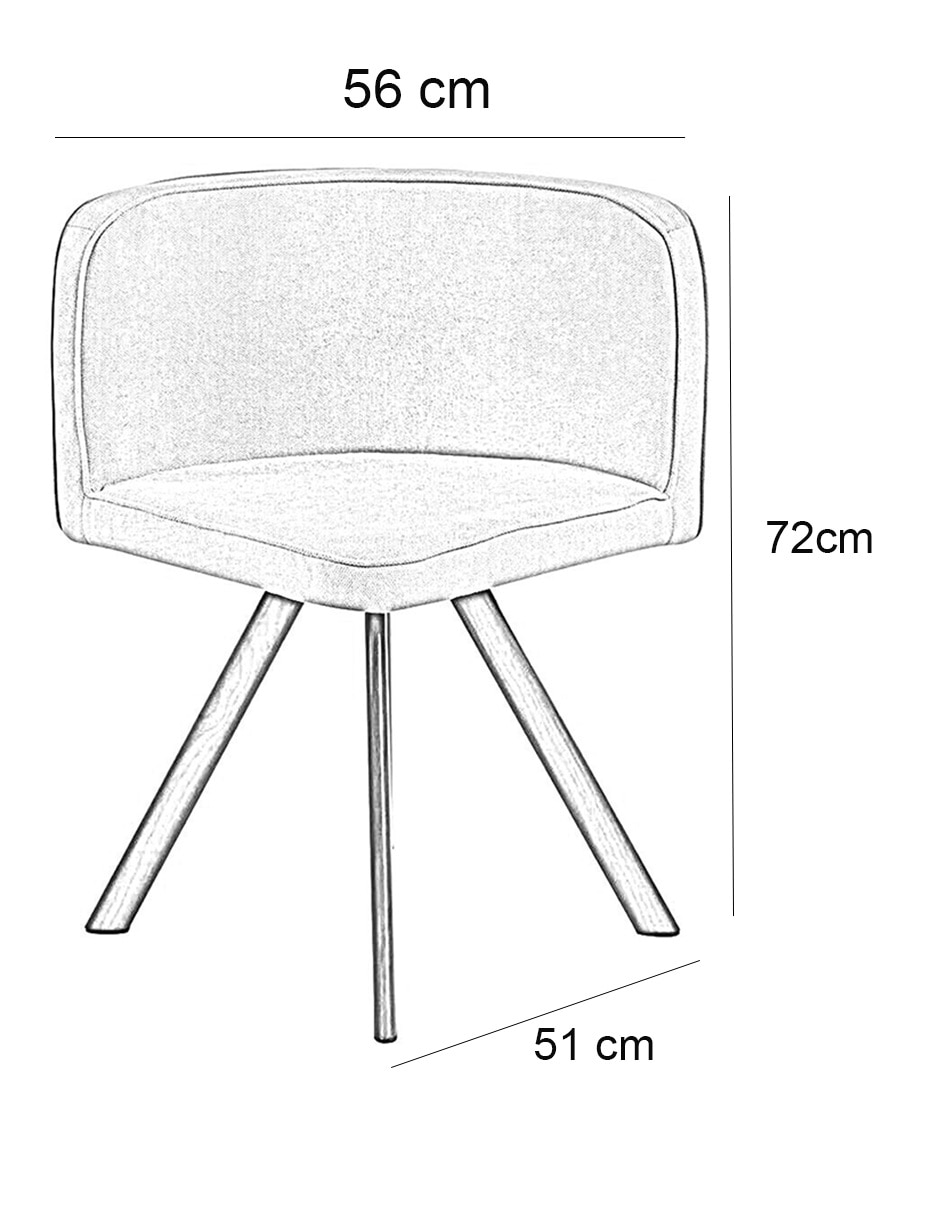 Antecomedor Teca para 4 personas 12