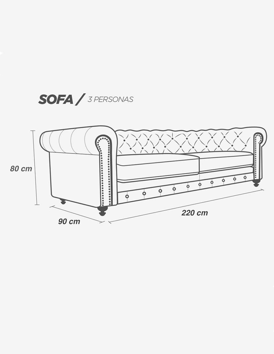 Sofá Chesterfield de piel 5