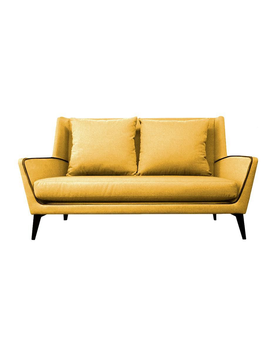 Sofá doble kessa love seat julian de madera pino