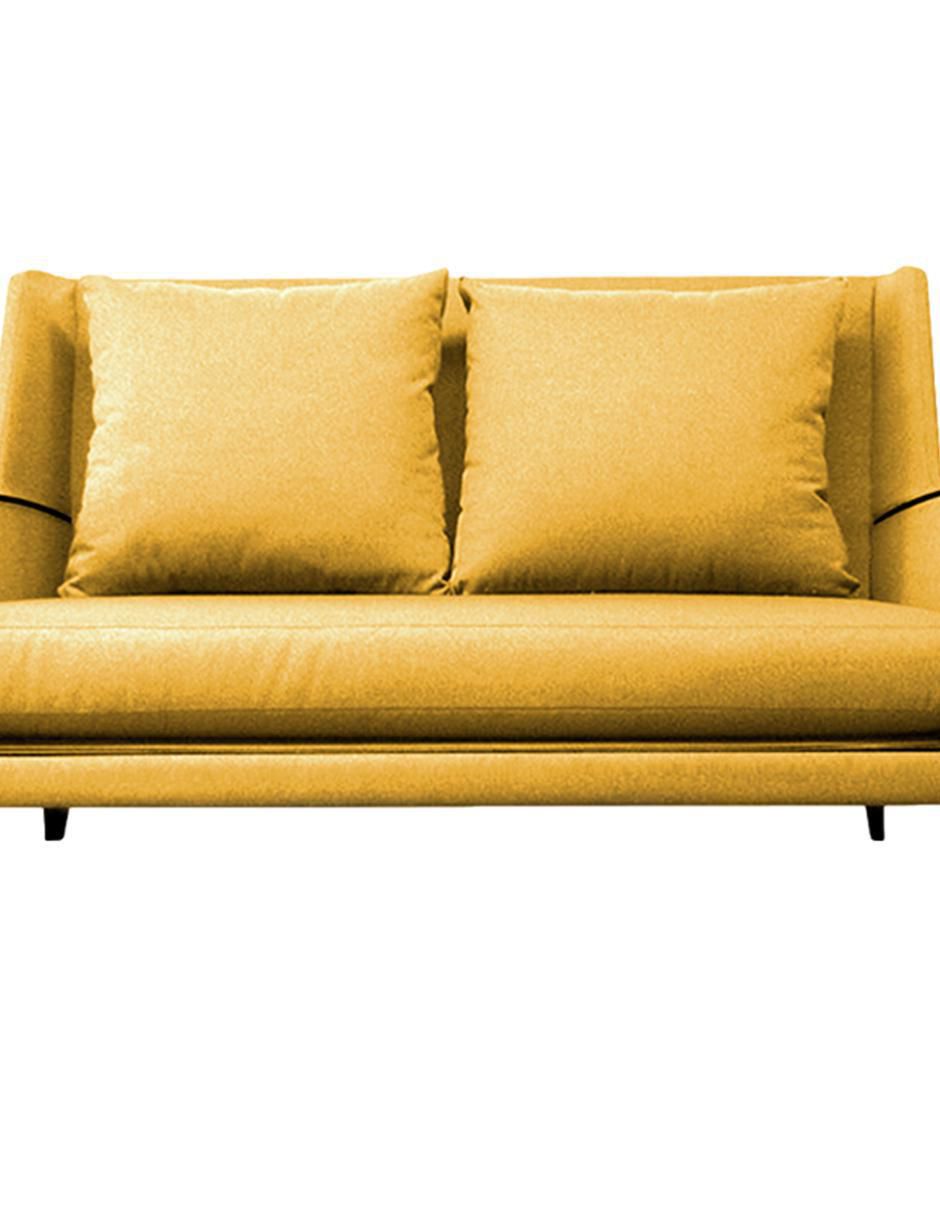Sofá doble kessa love seat julian de madera pino