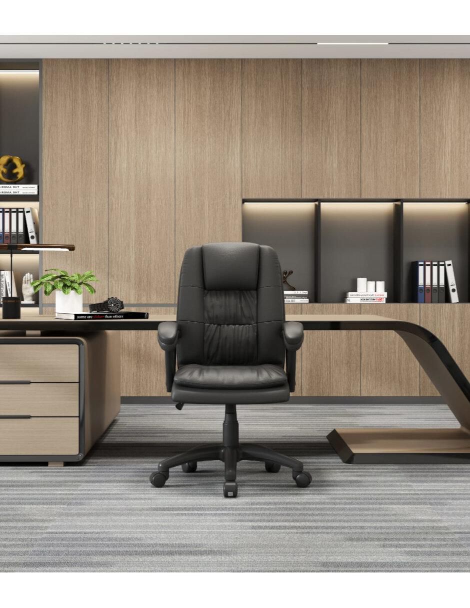Silla de escritorio eke life home sin familia de cuero