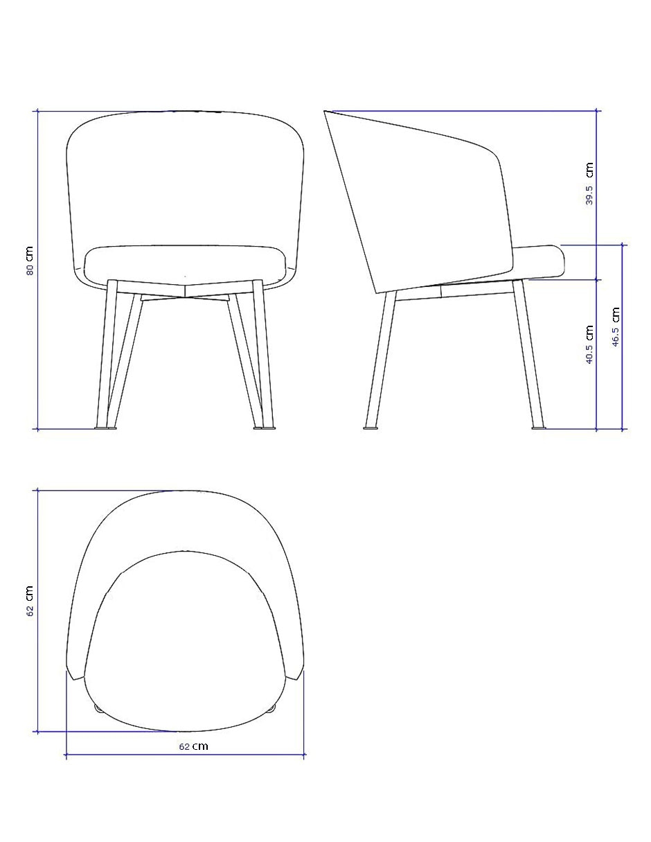 Silla Ozo de madera acacia 8
