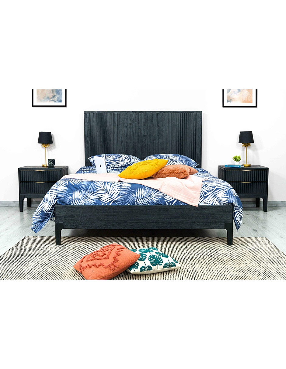 Cama Acacia de madera acacia 6
