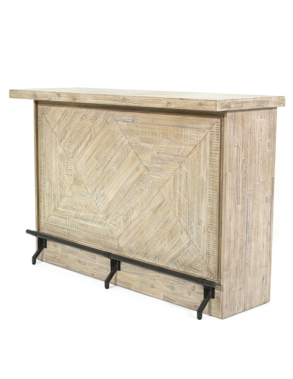 Barra bar Luna de madera acacia 2