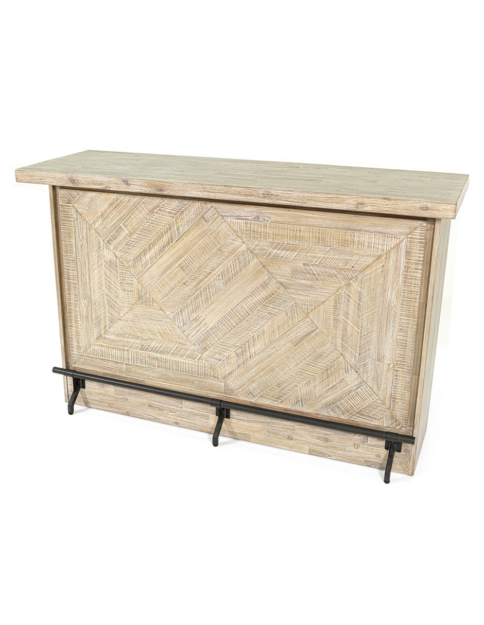 Barra bar Luna de madera acacia 4