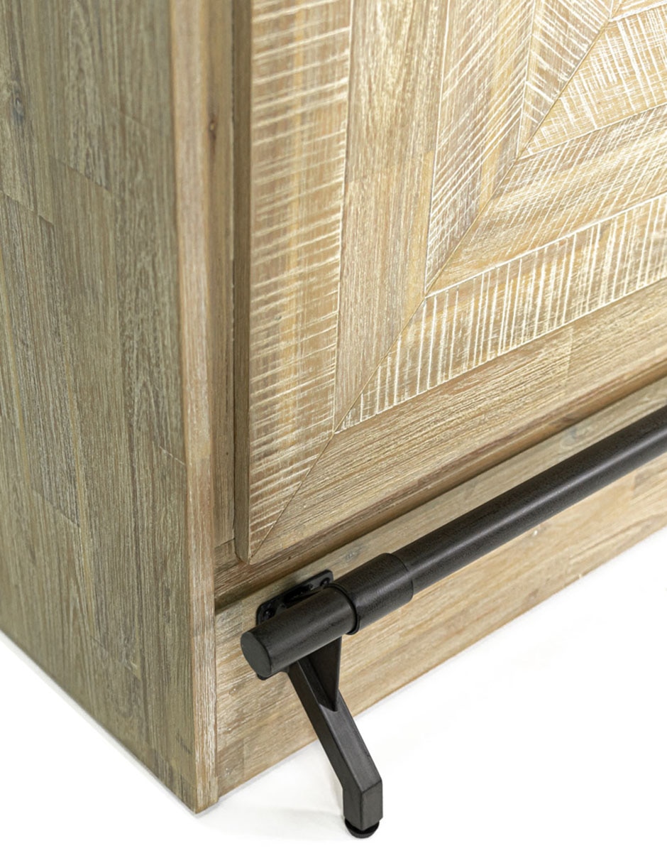 Barra bar Luna de madera acacia 7