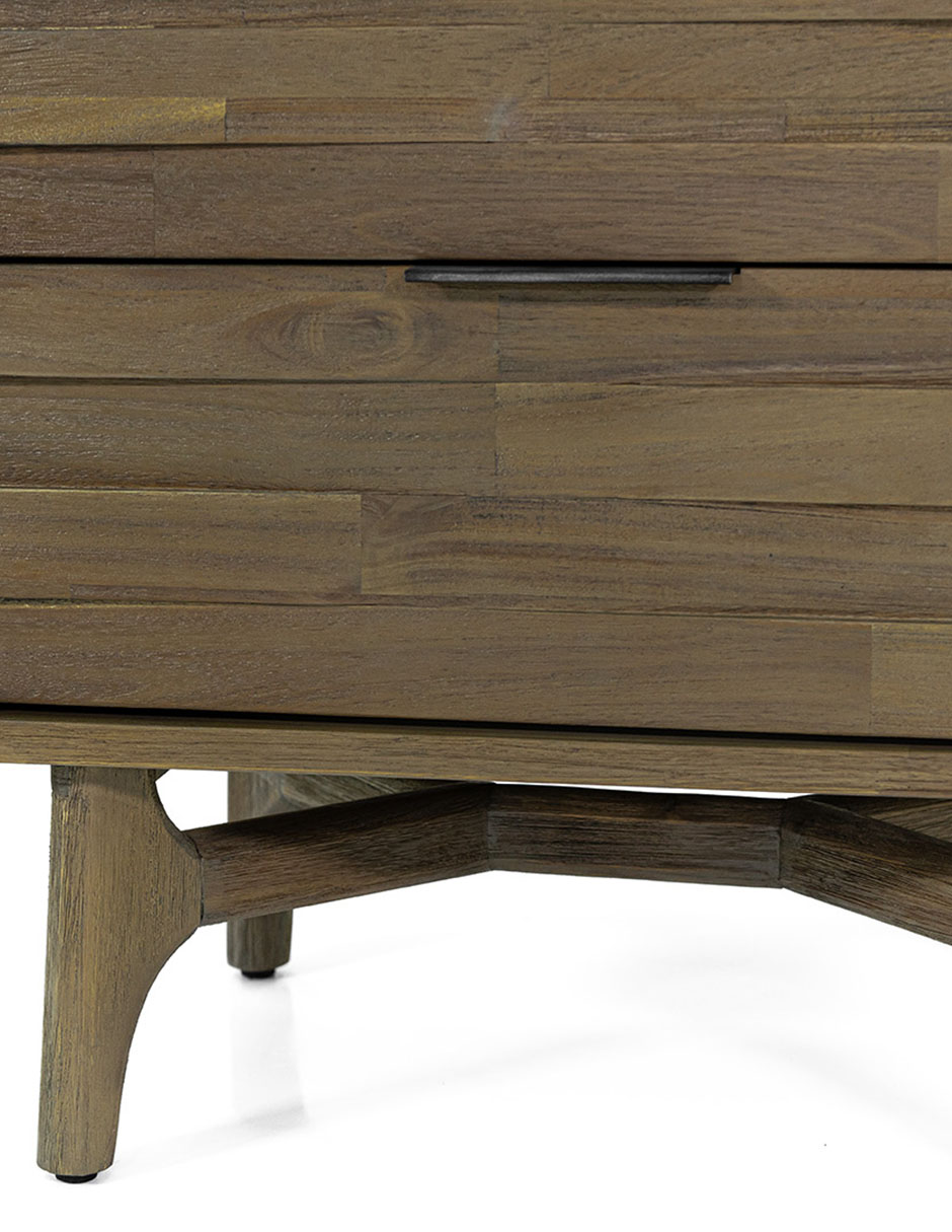 Buro Asher de madera acacia 7