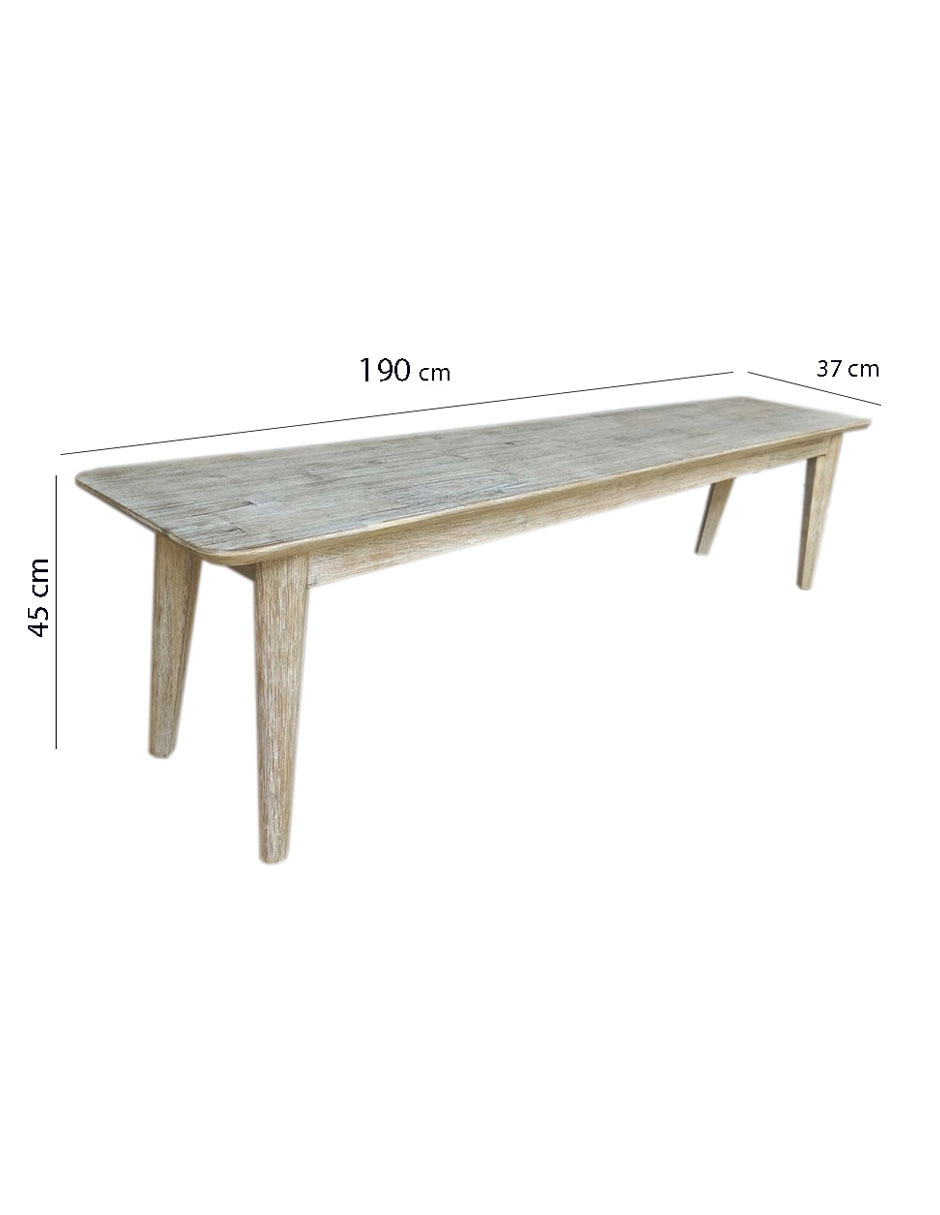 Banca Andes de madera acacia 2