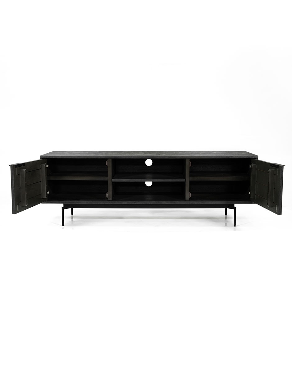 Mueble de tv Kalys de madera acacia 2