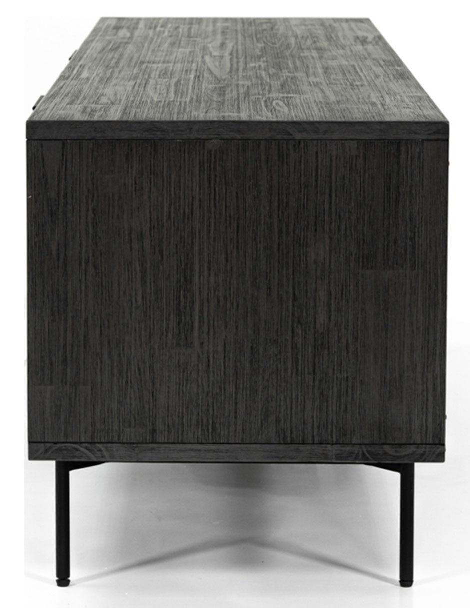 Mueble de tv Kalys de madera acacia 4