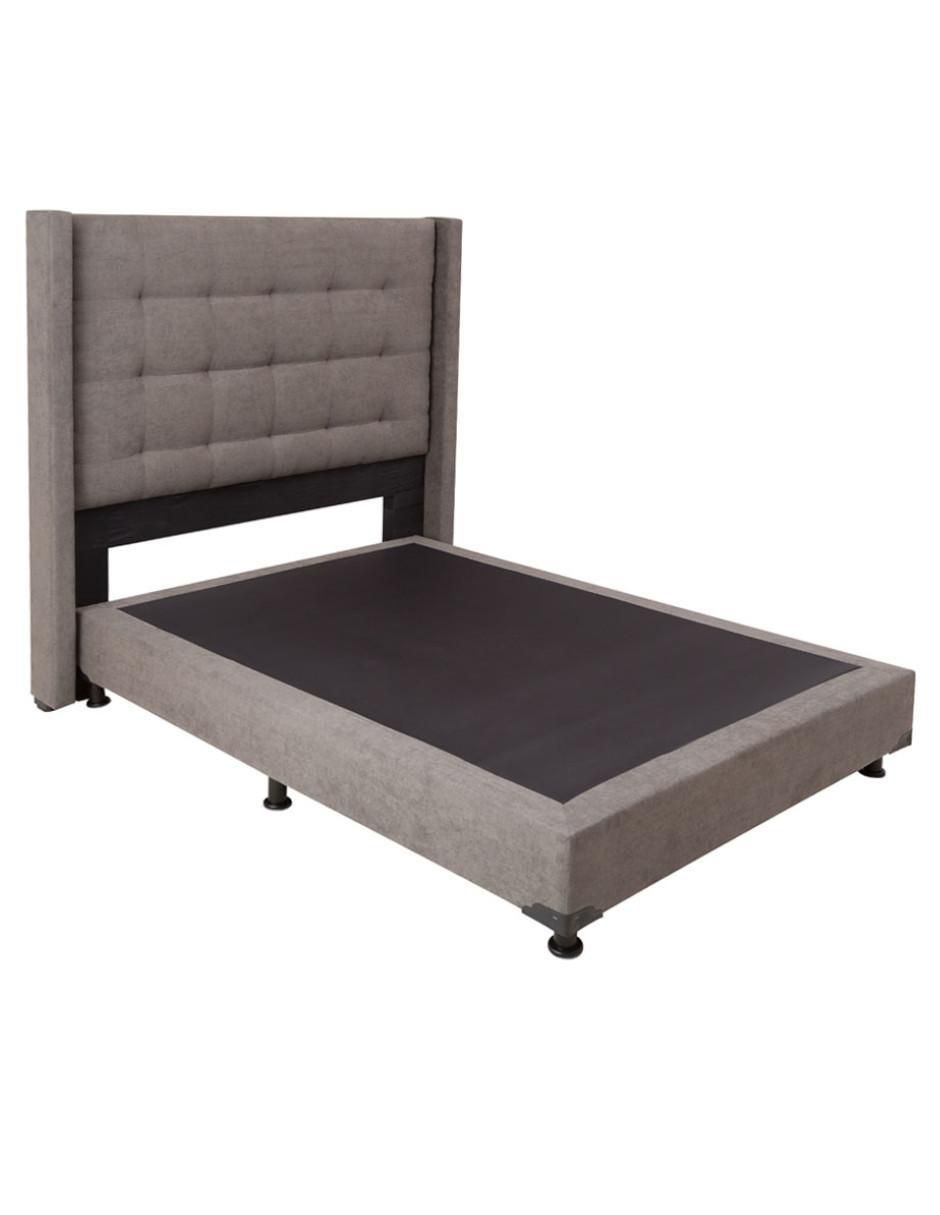 Set recamara cabecera + box Dicasa de madera pino