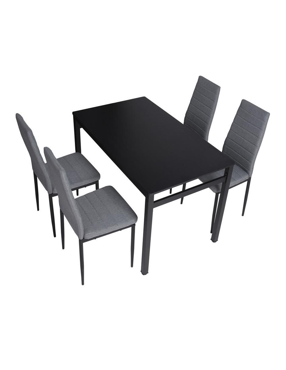 Silla 4 piezas Ann de acero 5