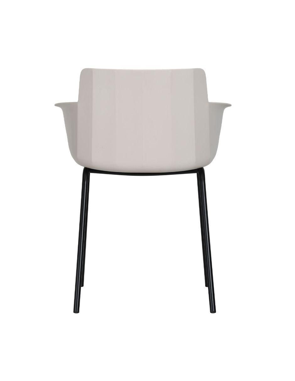 Set de 4 juego de sillas mundo in potenza muebles de plástico