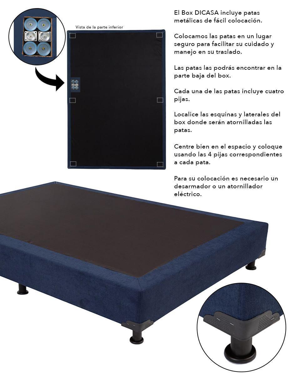 Dicasa mary más box de madera y tela