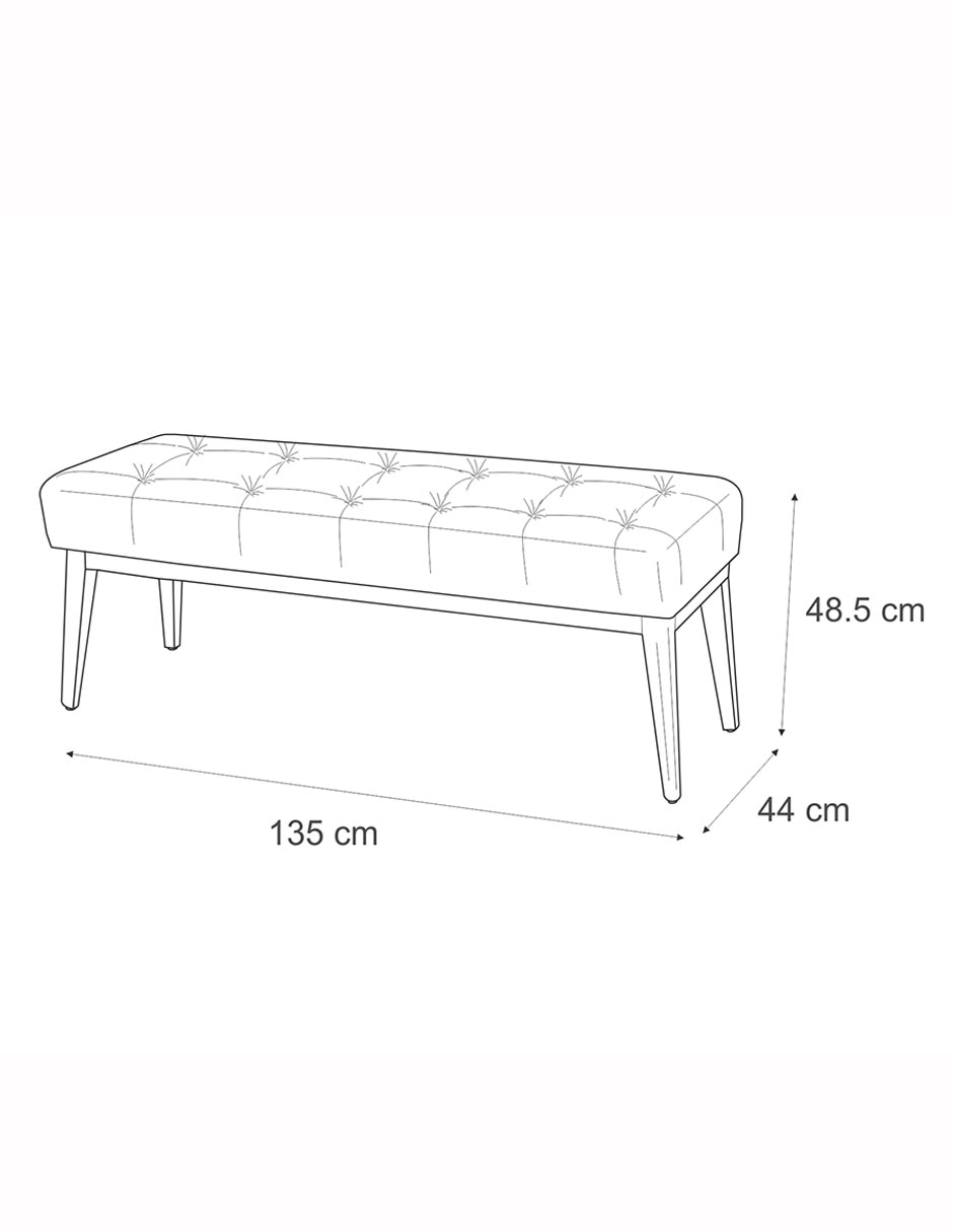 Pie de cama Riviani de madera álamo 10