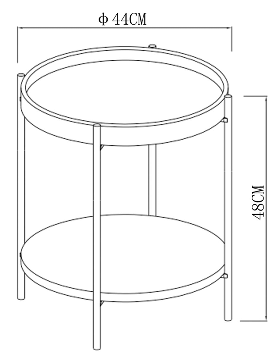 Mesa lateral Romina 3