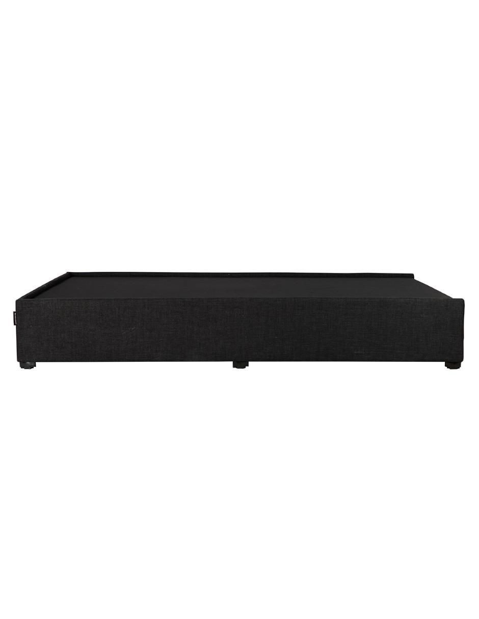 Base para cama Belt de madera y tela 3