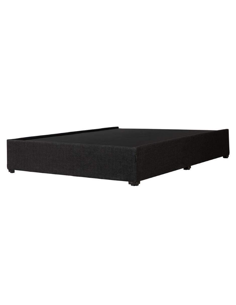 Base para cama Belt de madera y tela 4