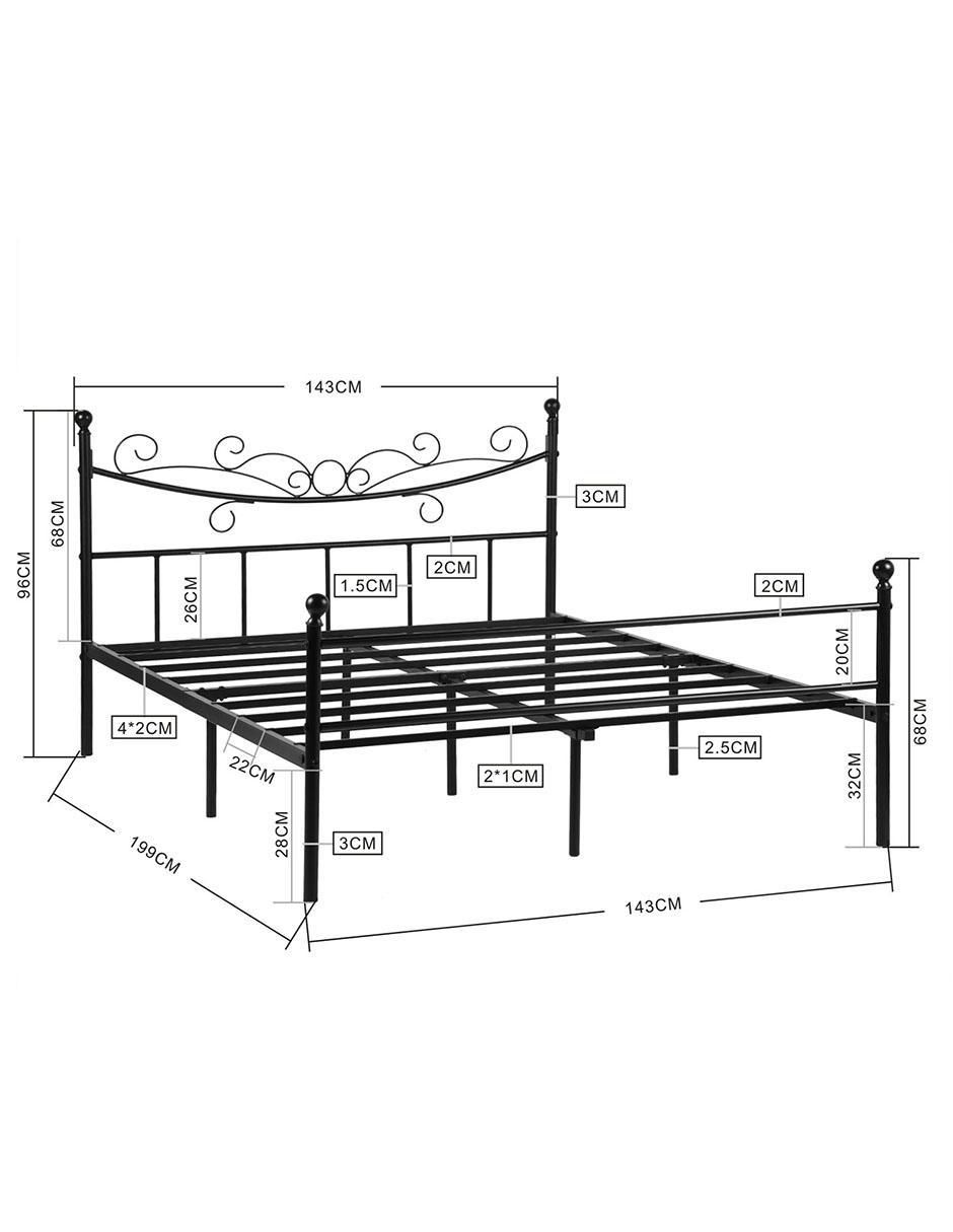 Base para cama de acero 6