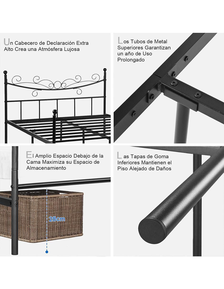 Base para cama de acero 3