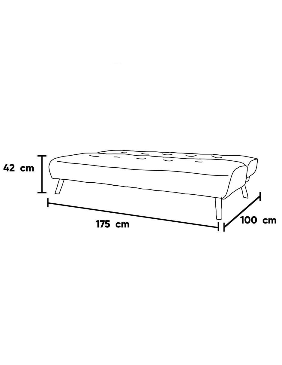Sofá cama Karla de tela 13
