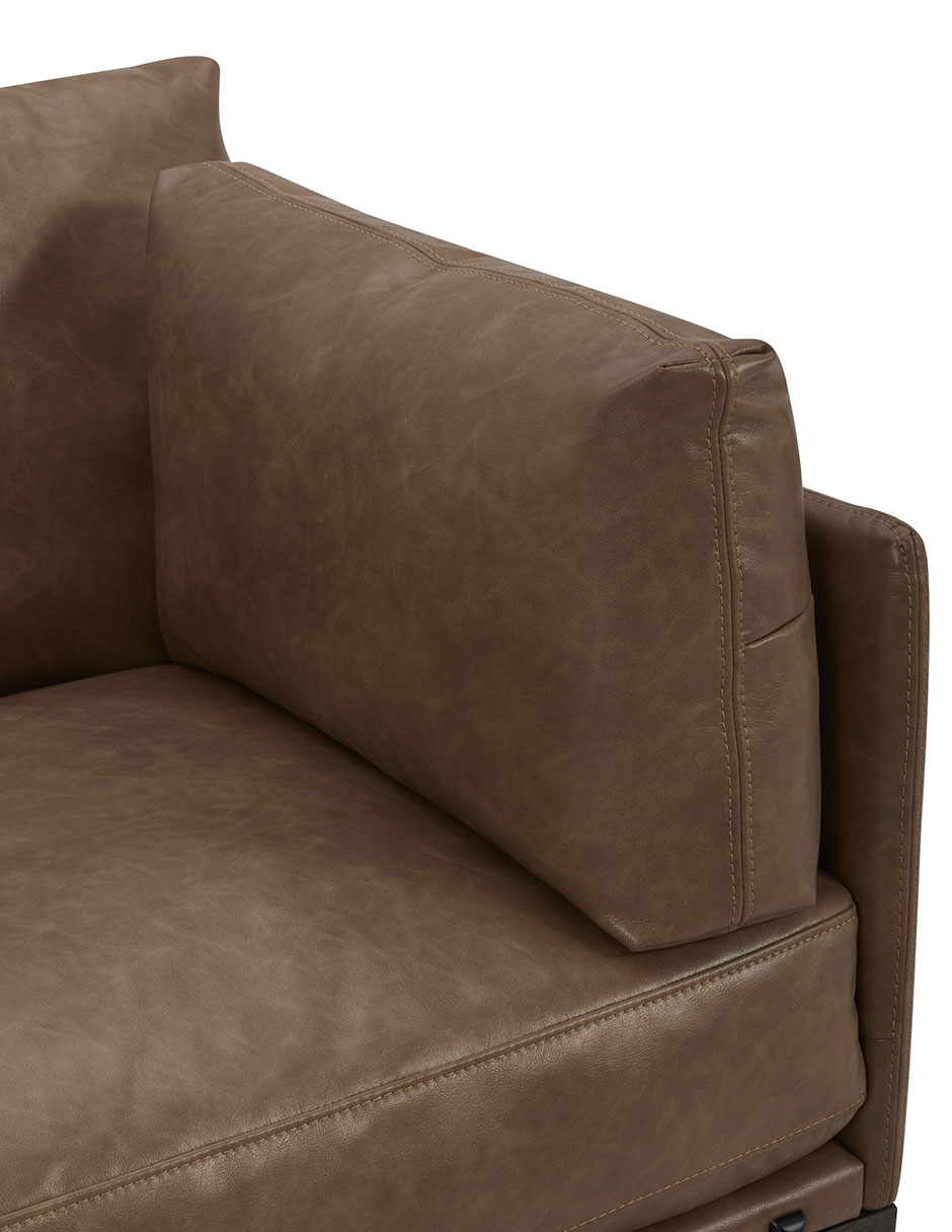 Love seat Terrance de vinipiel 7