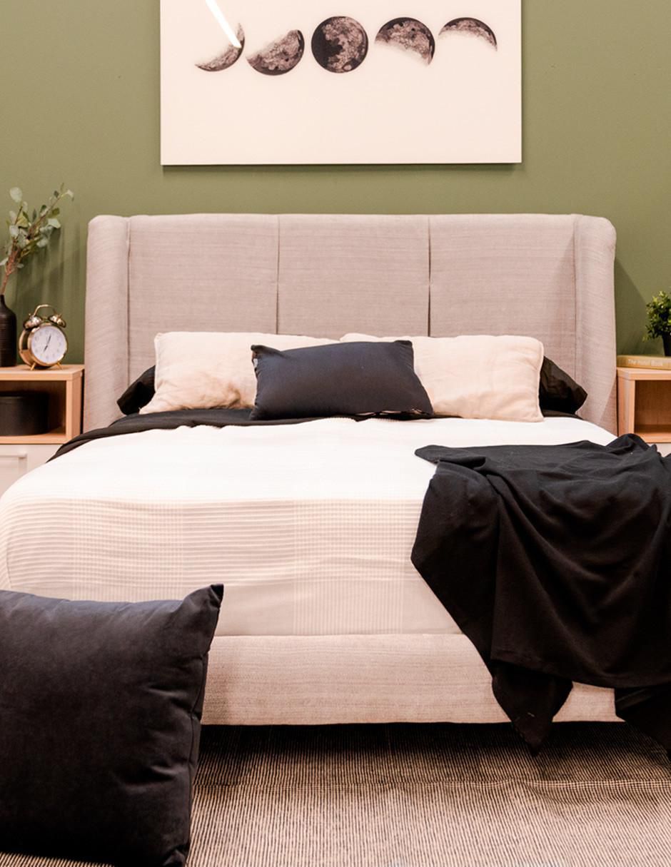 Cama Hampton de madera pino 2