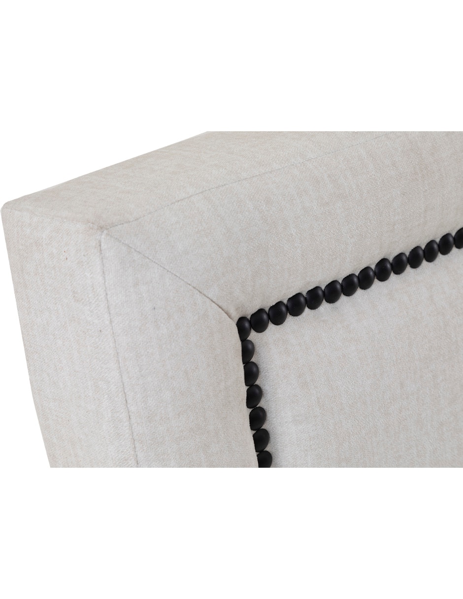 Cabecera Lucca de madera y tela 5