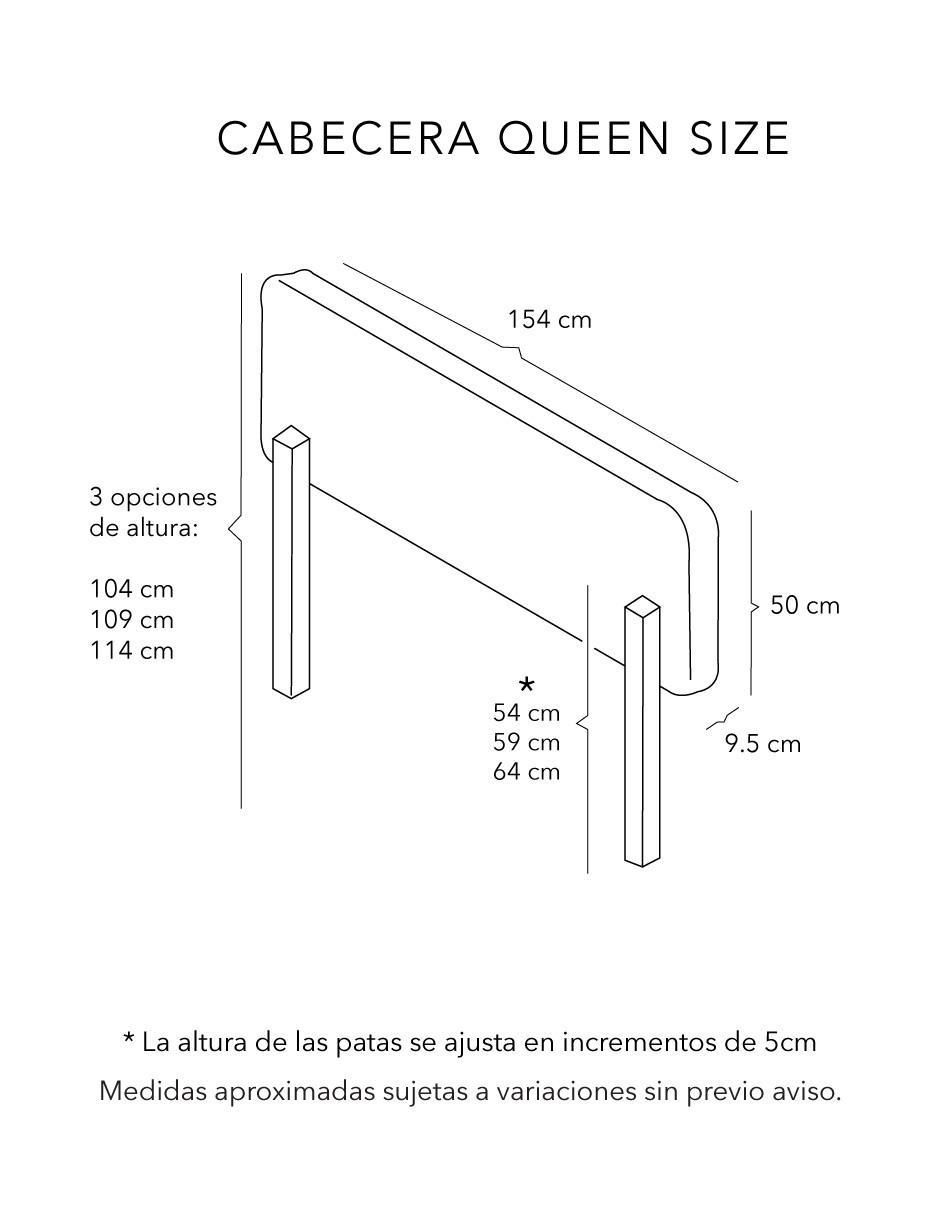 "cabecera" dicasa bilbao "de" madera y tela