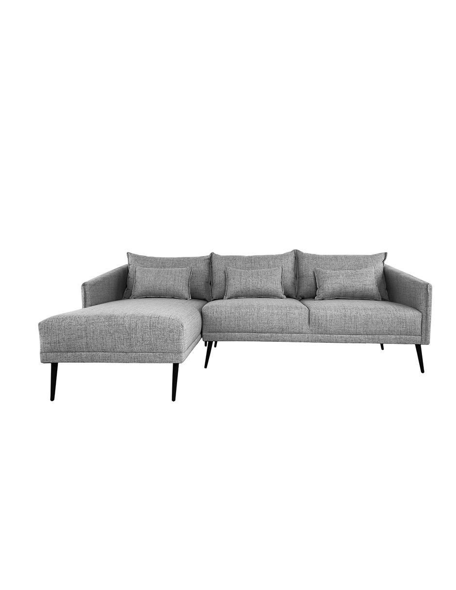 Chaise lounge izquierdo Nelly de poliéster Chaise lounge izquierdo Nelly de poliéster