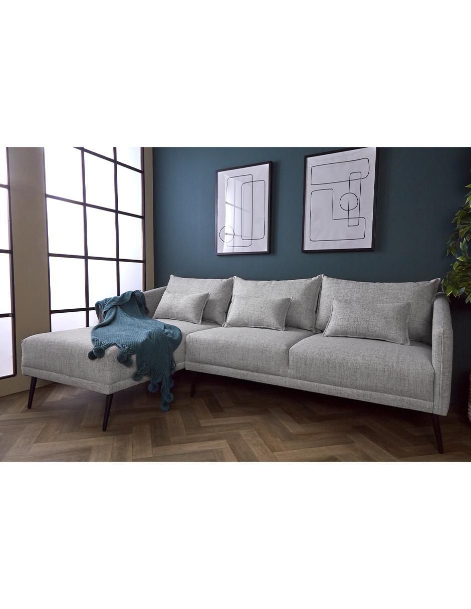 Chaise lounge izquierdo Nelly de poliéster 6
