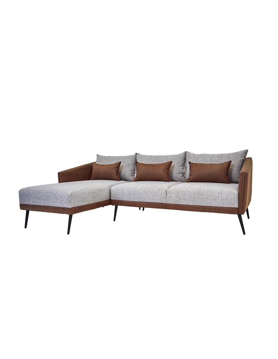 Chaise lounge izquierdo kessa nelly "de" poliéster