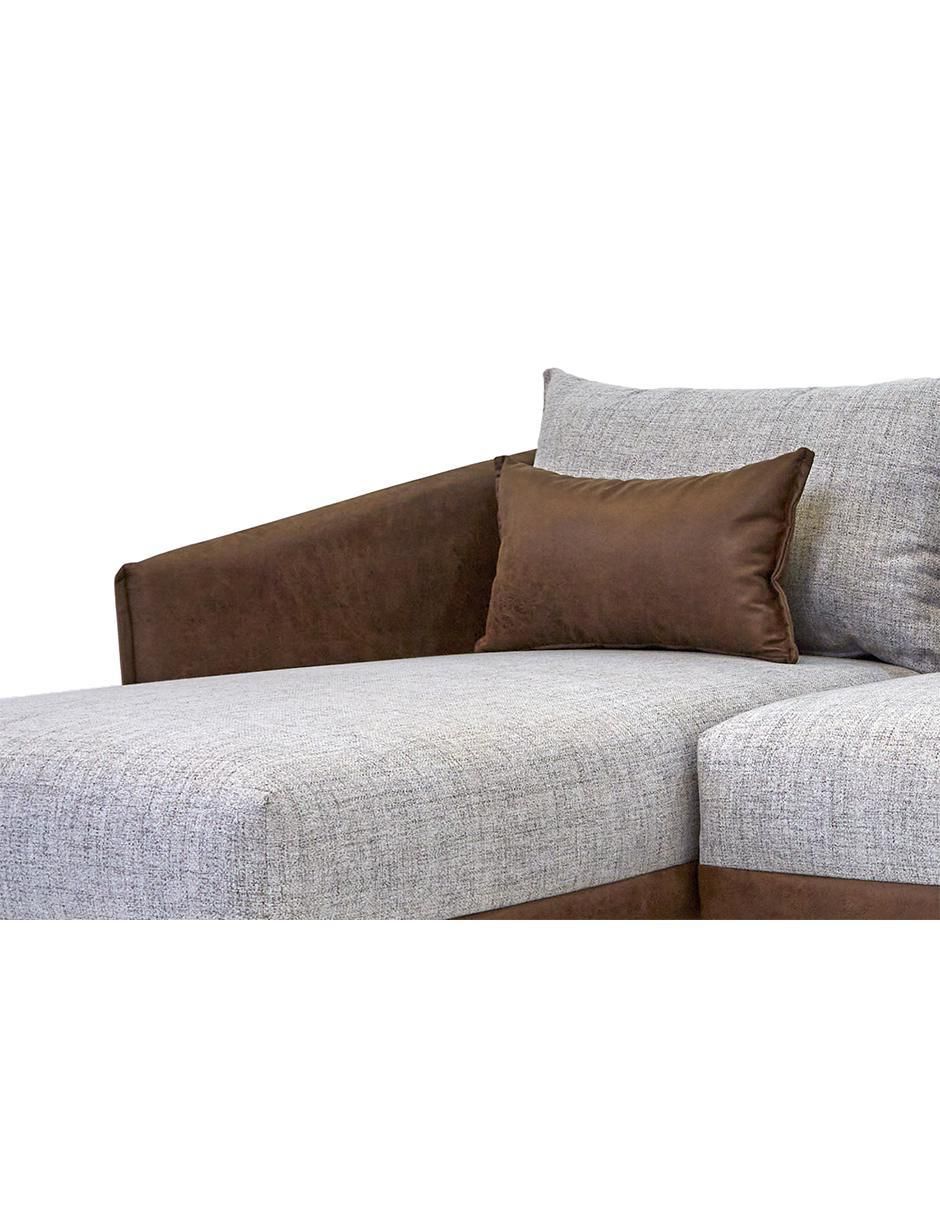 Chaise lounge izquierdo kessa nelly "de" poliéster