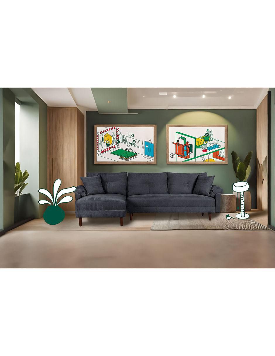 Sala modular Aventus con tecnología beehive airflex foam reversible Makora