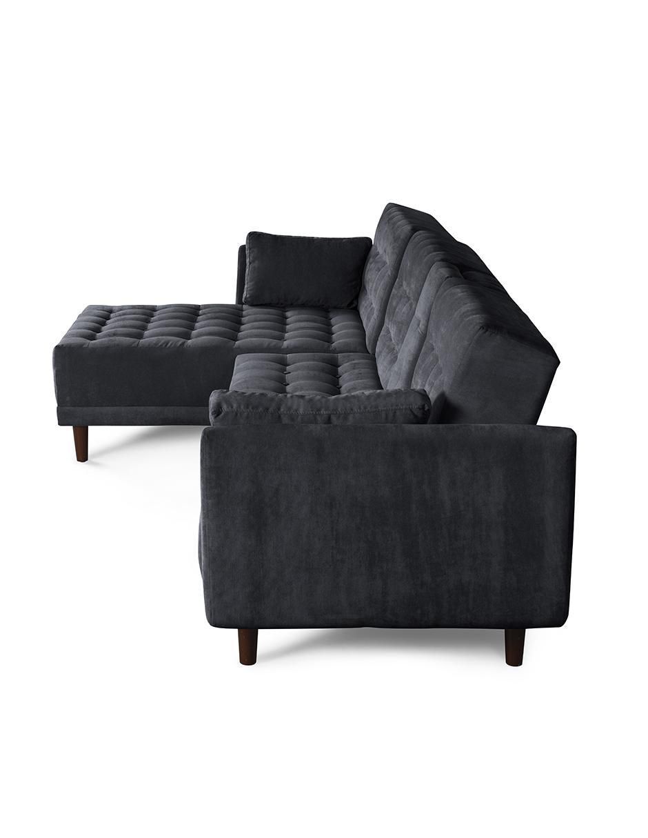 Sala modular makora annara con tecnología beehive airflex foam reversible "de" velvet