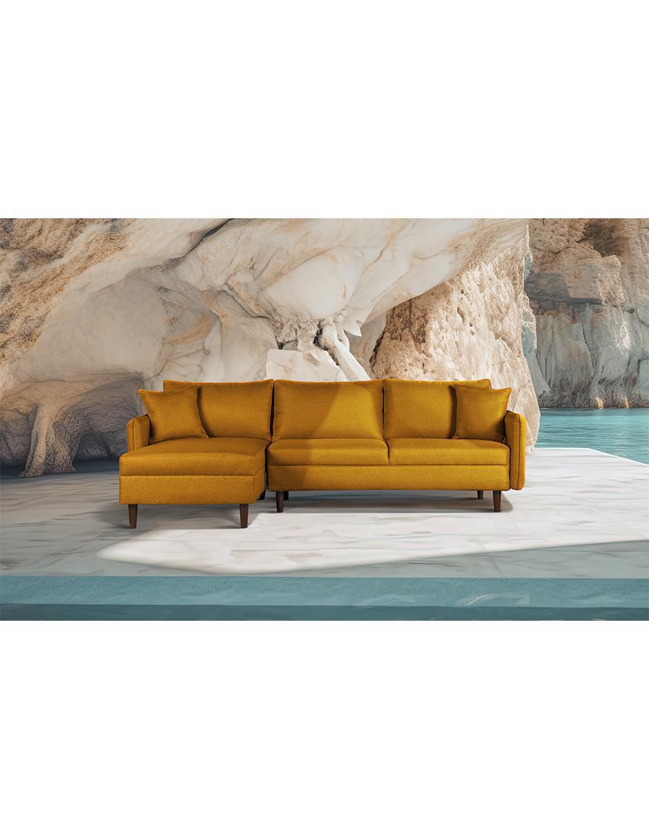 Sala modular makora analia con tecnología beehive airflex foam reversible "de" lino